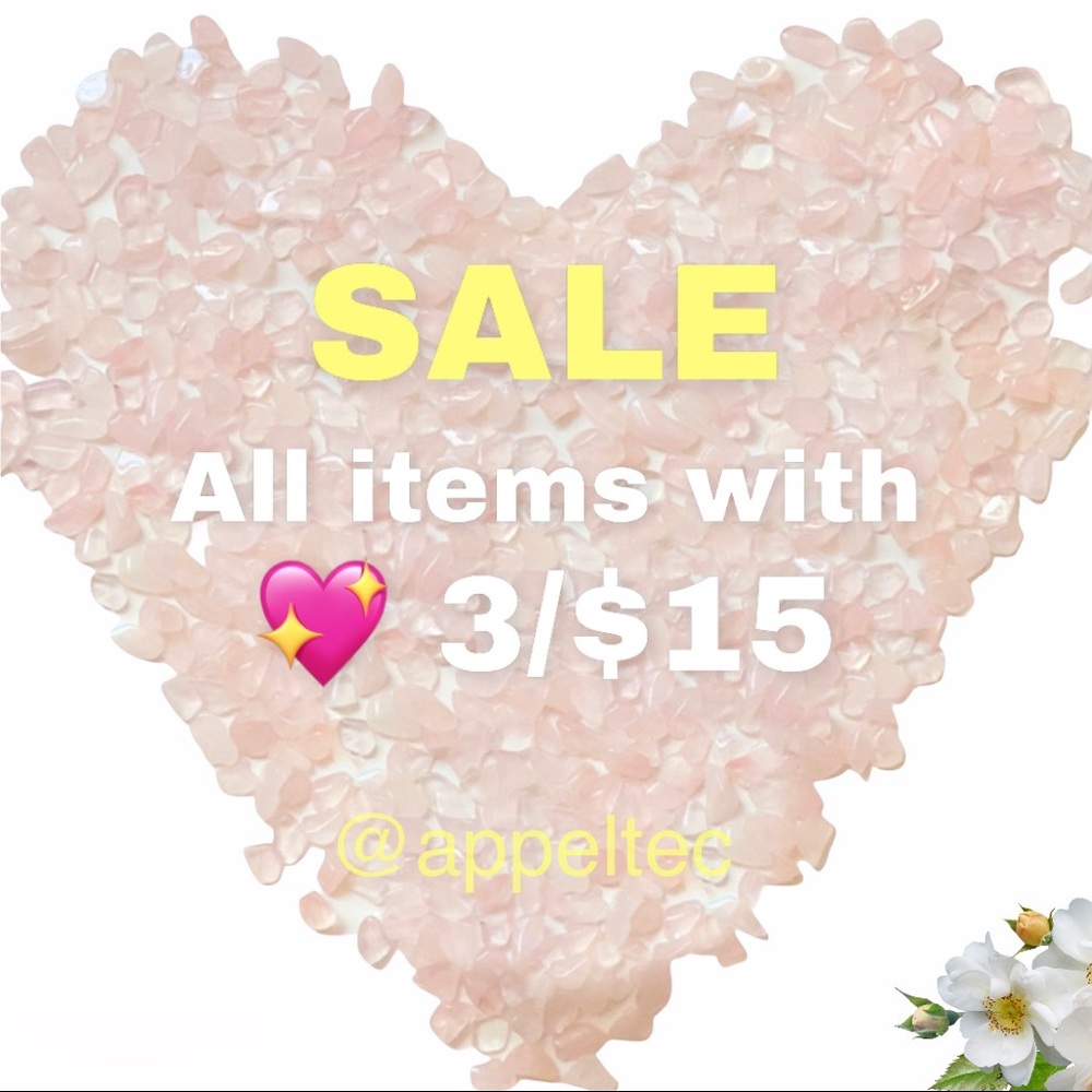 💖3/$15 SPRING SALE
